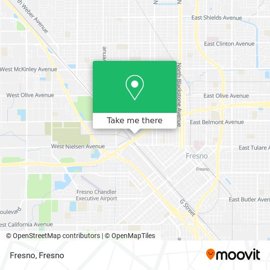 Mapa de Fresno