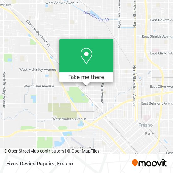 Fixus Device Repairs map