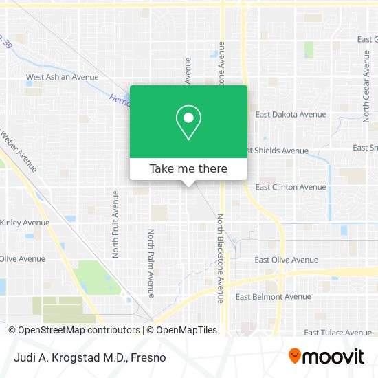Judi A. Krogstad M.D. map