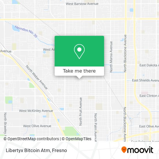 Libertyx Bitcoin Atm map