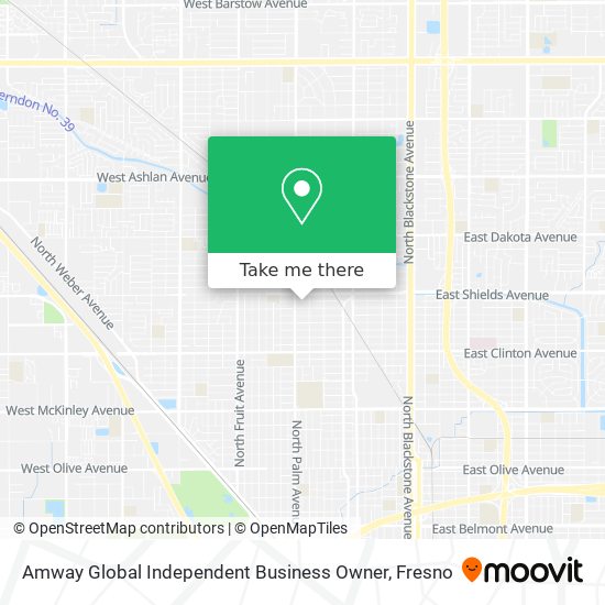 Mapa de Amway Global Independent Business Owner