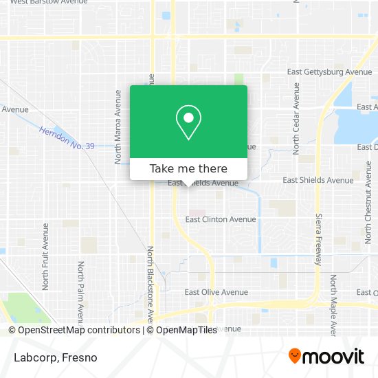 Mapa de Labcorp