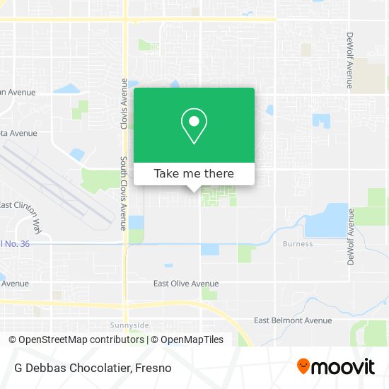 Mapa de G Debbas Chocolatier