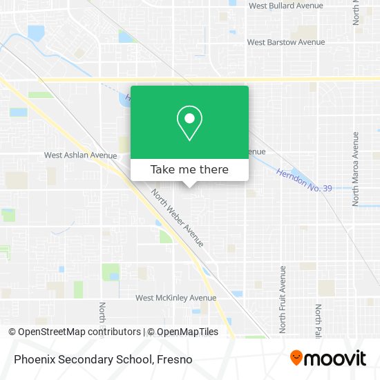 Phoenix Secondary School map