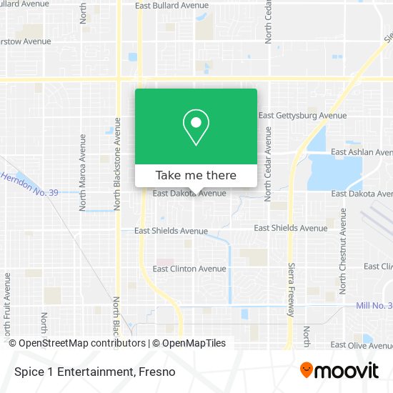 Mapa de Spice 1 Entertainment
