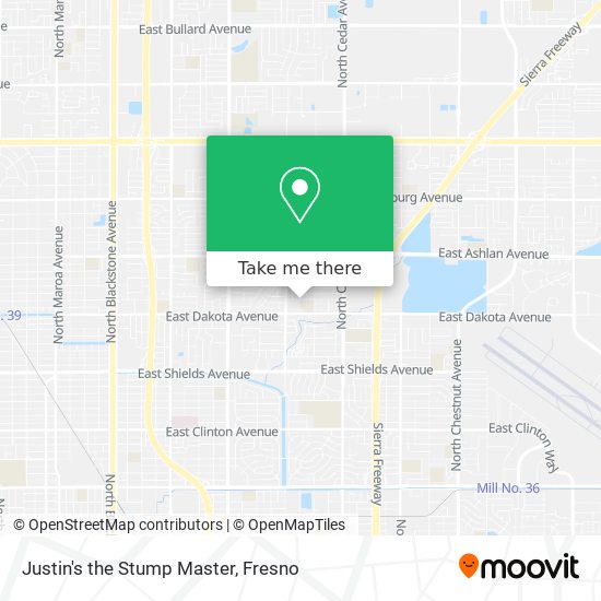 Mapa de Justin's the Stump Master