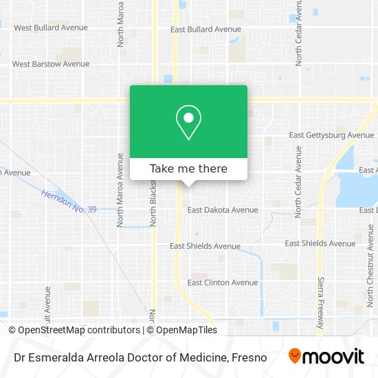 Mapa de Dr Esmeralda Arreola Doctor of Medicine