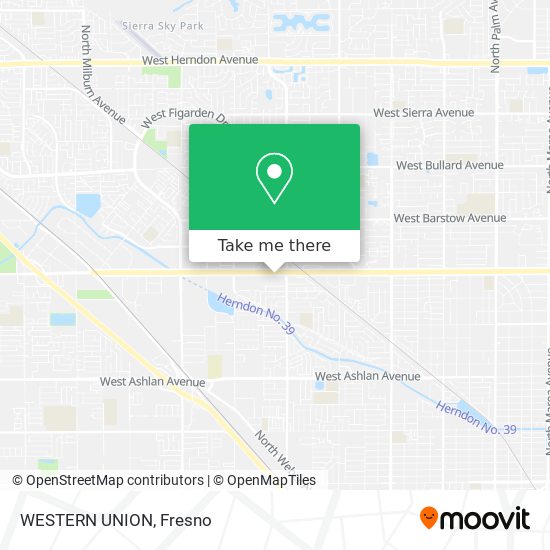 Mapa de WESTERN UNION