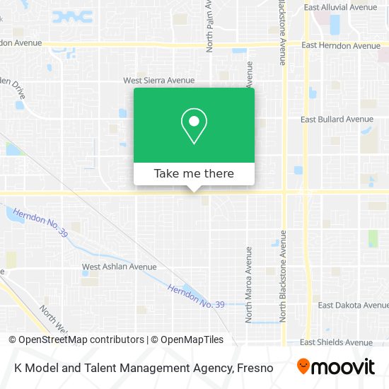 Mapa de K Model and Talent Management Agency