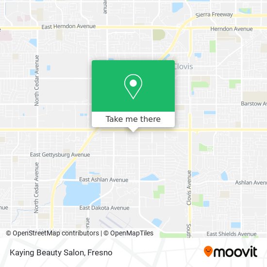 Kaying Beauty Salon map