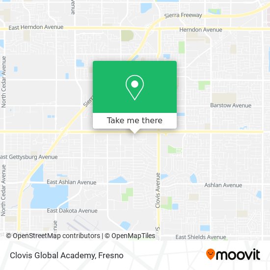 Clovis Global Academy map