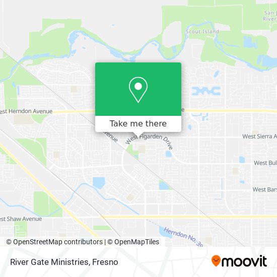 Mapa de River Gate Ministries