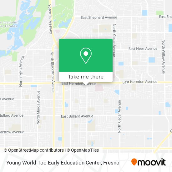 Mapa de Young World Too Early Education Center