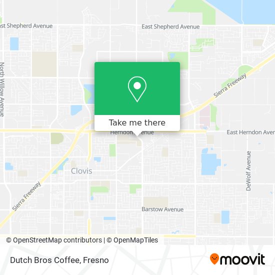 Dutch Bros Coffee map