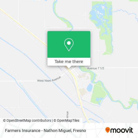 Farmers Insurance - Nathon Miguel map