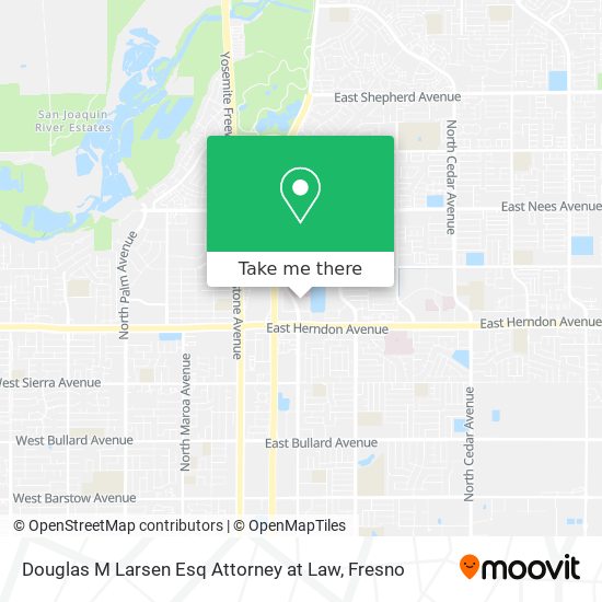 Mapa de Douglas M Larsen Esq Attorney at Law