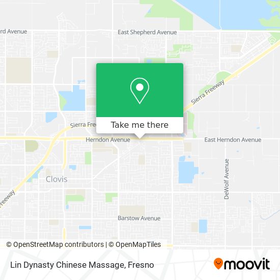Lin Dynasty Chinese Massage map