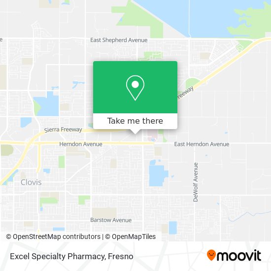 Excel Specialty Pharmacy map