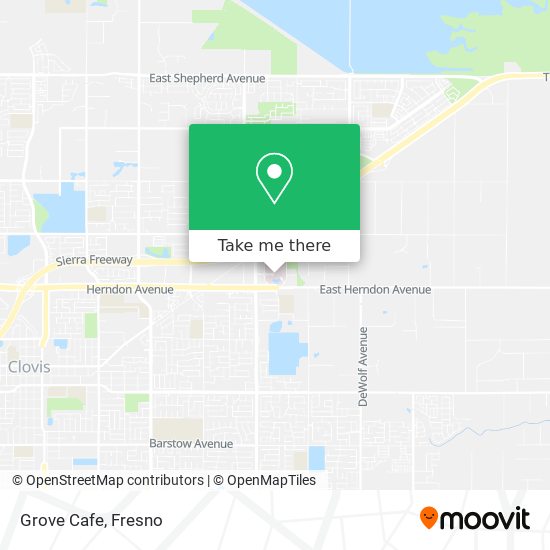 Mapa de Grove Cafe