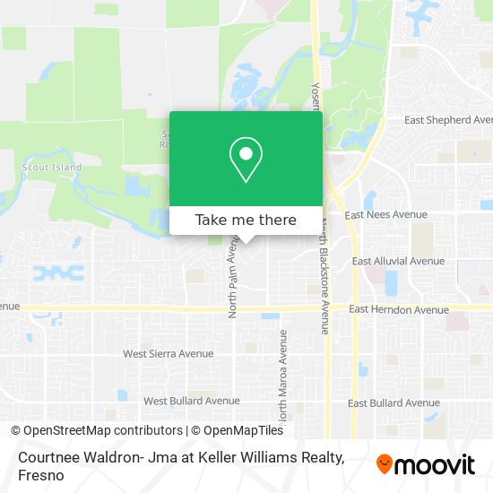 Mapa de Courtnee Waldron- Jma at Keller Williams Realty