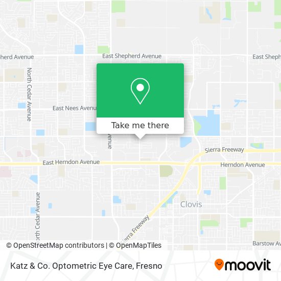 Mapa de Katz & Co. Optometric Eye Care