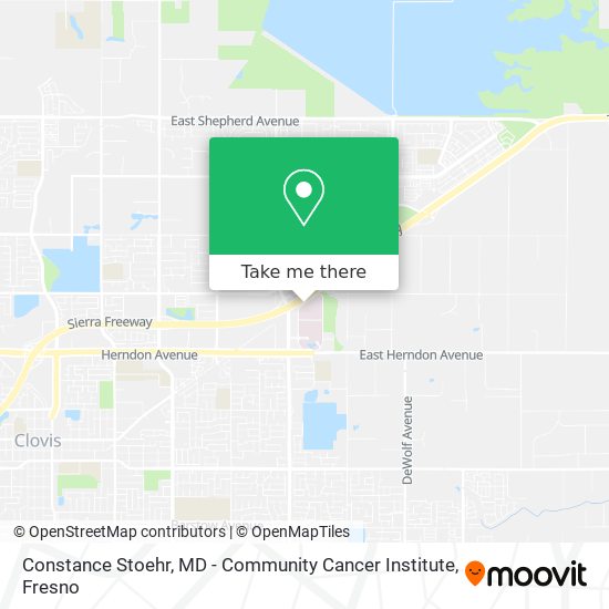Constance Stoehr, MD - Community Cancer Institute map