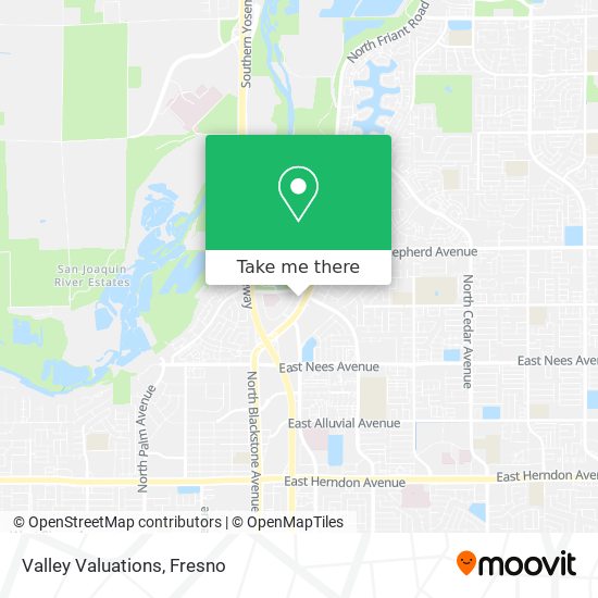 Valley Valuations map