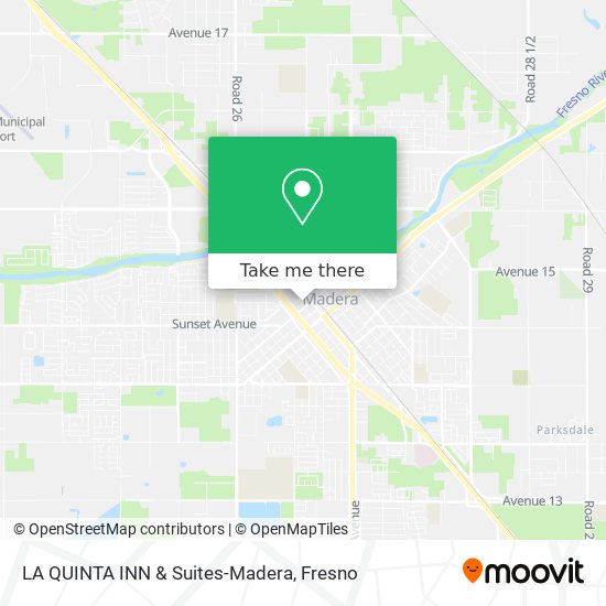 LA QUINTA INN & Suites-Madera map