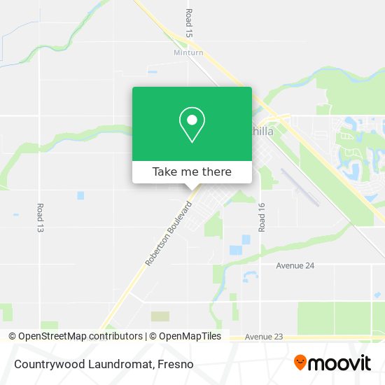 Countrywood Laundromat map