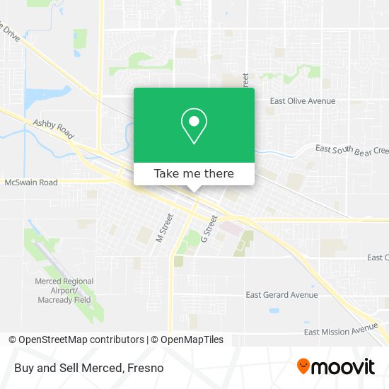 Buy and Sell Merced map