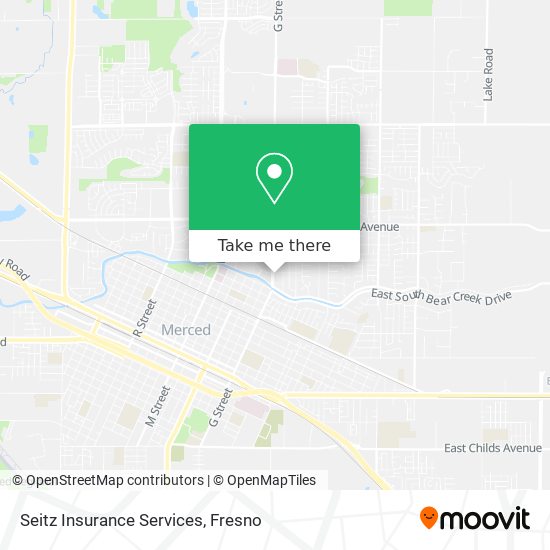 Seitz Insurance Services map