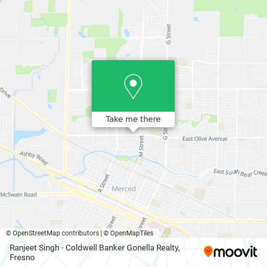 Ranjeet Singh - Coldwell Banker Gonella Realty map