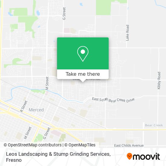 Leos Landscaping & Stump Grinding Services map
