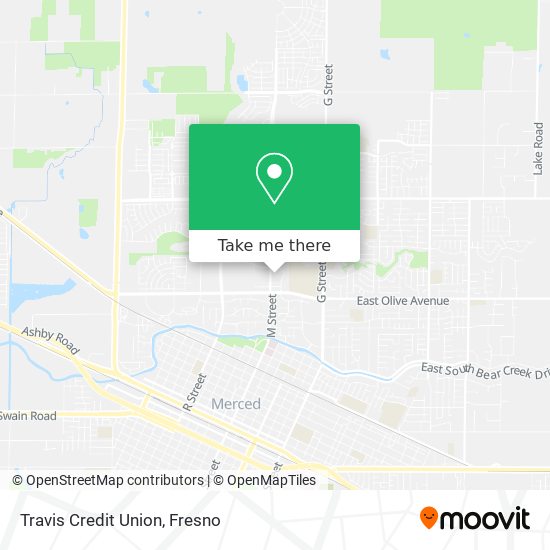 Travis Credit Union map