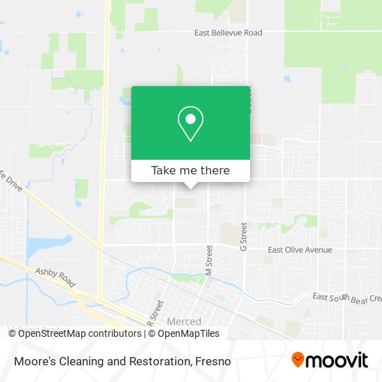 Moore's Cleaning and Restoration map