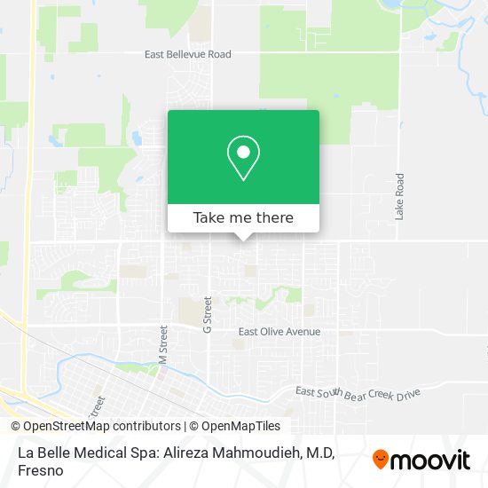 La Belle Medical Spa: Alireza Mahmoudieh, M.D map