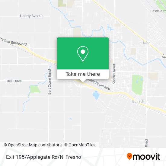 Exit 195/Applegate Rd/N map