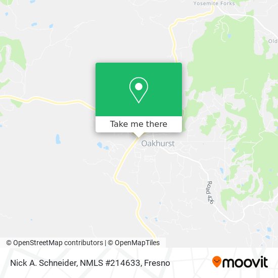 Nick A. Schneider, NMLS #214633 map