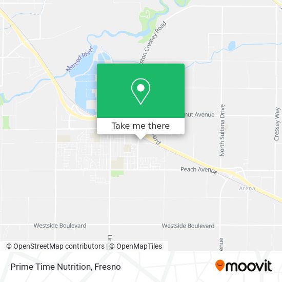 Mapa de Prime Time Nutrition