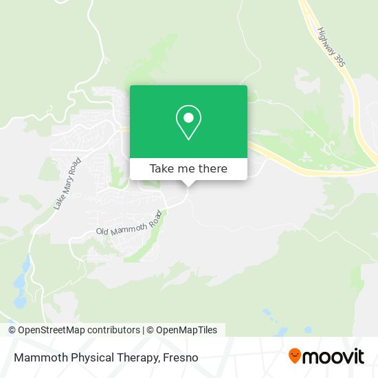 Mapa de Mammoth Physical Therapy