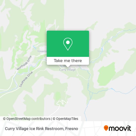 Curry Village Ice Rink Restroom map