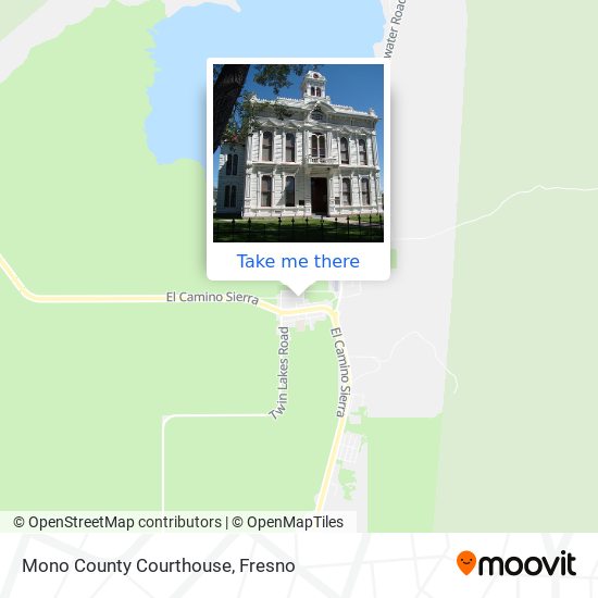 Mapa de Mono County Courthouse