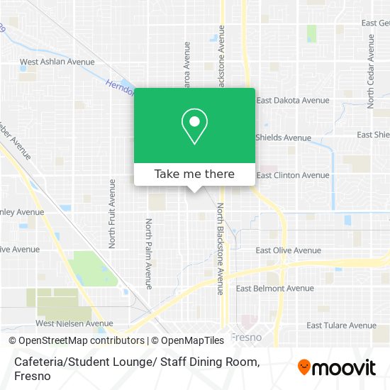 Mapa de Cafeteria / Student Lounge/ Staff Dining Room