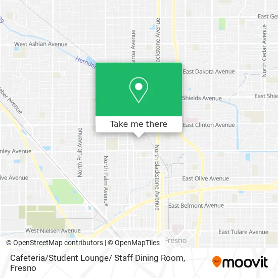 Mapa de Cafeteria / Student Lounge/ Staff Dining Room