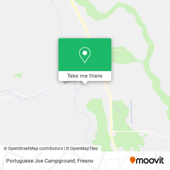 Portuguese Joe Campground map