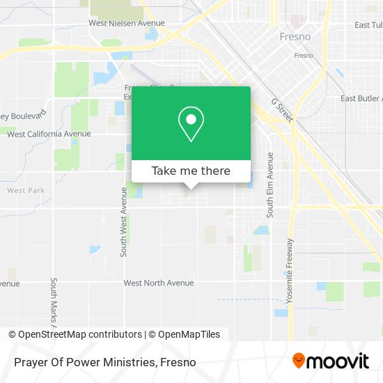 Mapa de Prayer Of Power Ministries