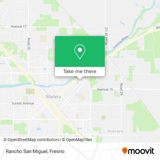 Rancho San Miguel map