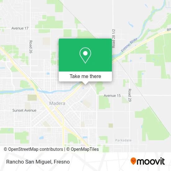 Rancho San Miguel map