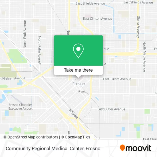 Mapa de Community Regional Medical Center