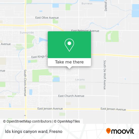 lds kings canyon ward map